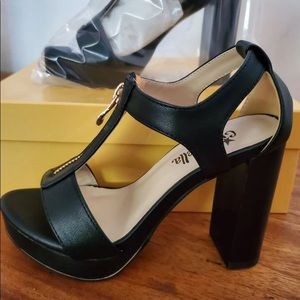 High heel sandal Cinderella of Boston